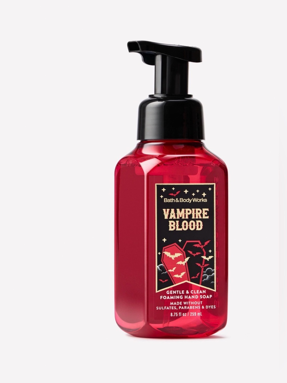 Bath & Body Works Vampire Blood gentle gentle and clean foaming hand soap